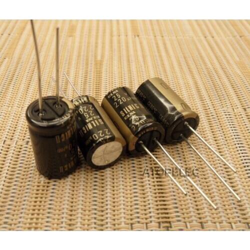 1pc NEW ELNA SILMIC II 220uF/25V Electrolytic Capacitors HiFi Audio