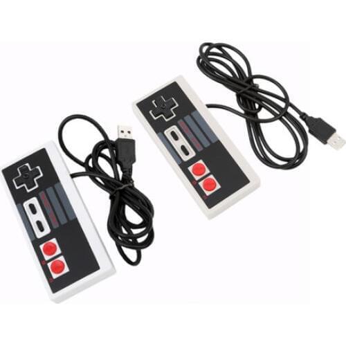 2 pcs Gaming USB Controller Gamepad for Nintendo NES Retrolink Windows PC Mac
