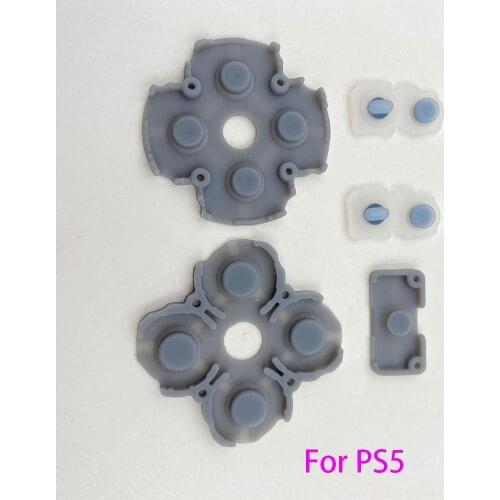 20sets Replacement Repair parts Conduction Conductive Rubber Button D Pad For SONY PS5