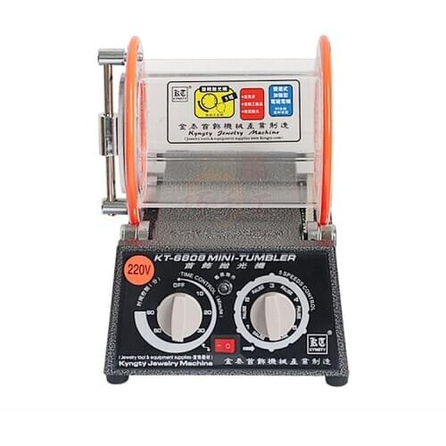 3 kg Drum Polishing Machine, Jewelry Rotary Tumbler, Tumbling Mini-Tumbler Rotary Tumbler Polishing Machine Jewelry Polisher