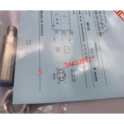 3pcs New High Quality Proximity switch BD8-S1-M18S BD8-S2-M18S BD8-S1S1-M18S BD8-S2S1-M18S