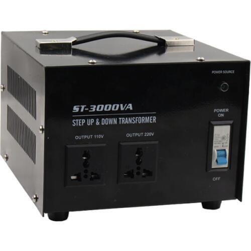 3000w home use 220v-110v,110-220v step up&down transformer for juicer,refrigerator,microwave,printer