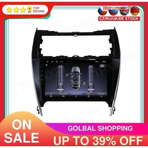 6+128GB Android 10.0 For Toyota Camry 2012-2017 Car Multimedia Player GPS Navigation Headunit Radio Audio Stereo Tape Recorder