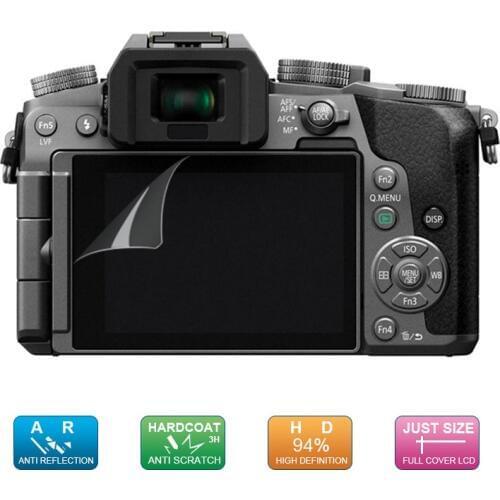 6pcs, 3pack) LCD Guard Film Screen Display Protector for Panasonic DMC GX85 GX80 G7 GX7II G8 FZ300 FZ330 Digital Camera