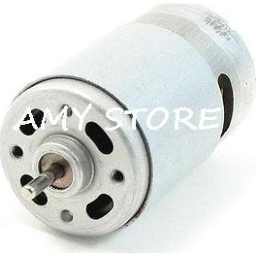 6000RPM Speed 12V High Torque Cylinder Shape Magnetic Electric DC Geared Motor R555# 300G.CM 12W