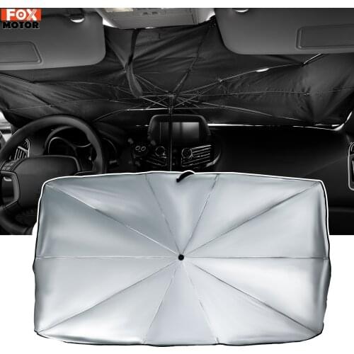 Car Sun Shade Umbrella Protector Auto Front Window Sunshade Covers Windshield Visor Interior Accessories Universal Foldable