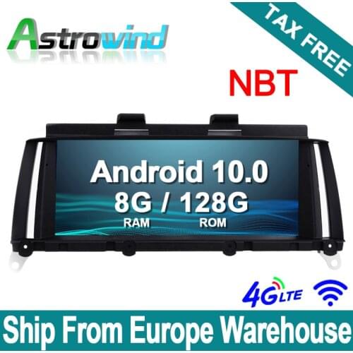 8.8" 8G RAM 8 Core Android 10.0 Auto Player GPS Navigation System Media Stereo For BMW X3 F25 for BMW X4 F26 with NBT System
