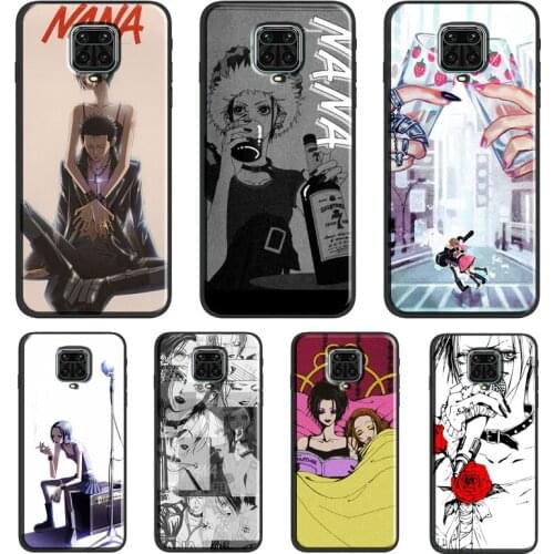 Nana Osaki Nana Manga Anime Funda For Xiaomi Redmi Note 10 Pro Note 9 Pro Note 8 Pro 7 K40 8T 9S 9A 9C 9T Case Cover