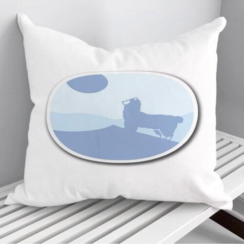 Alpaca Throw Pillows Cushion Cover On Sofa Home Decor 45*45cm 40*40cm Gift Pillowcase Cojines Dropshipping