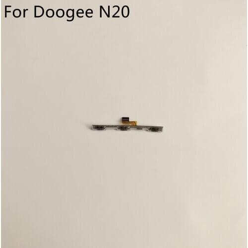 Doogee N20 Used Power On Off Button+Volume Key Flex Cable FPC For Doogee N20 MT6763 Octa Core 6.3" 2280x1080 Smartphone