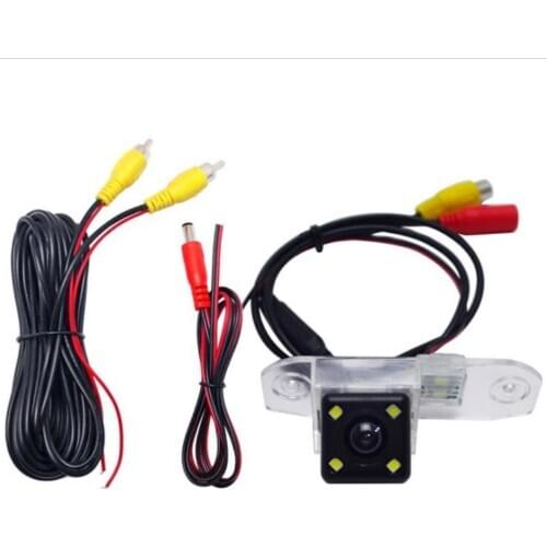 HD Car Rear View Camera Backup NTSC Reverse Parking Camera With 4LED for Volvo C70 I II /V70 II III /XC70