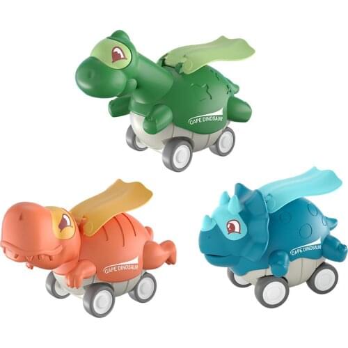 Mini Size Push-glide Inertial Pull Back Toy Car Children Toy Non-toxic Rubber Material Easy To Carry