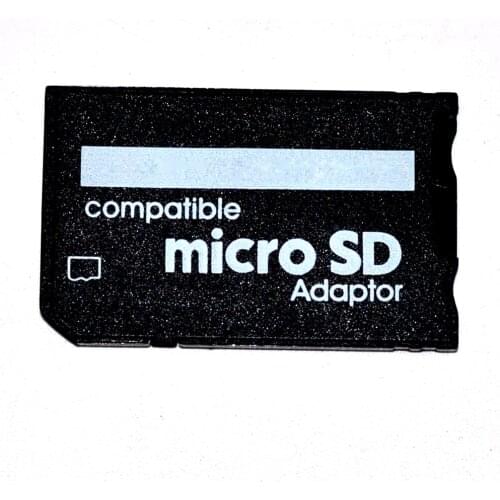 100pcs a lot For Micro SD SDHC TF to MS Memory Stick for Pro Duo Card Adapter Converter Memory Stick For PSP 1000 2000 3000