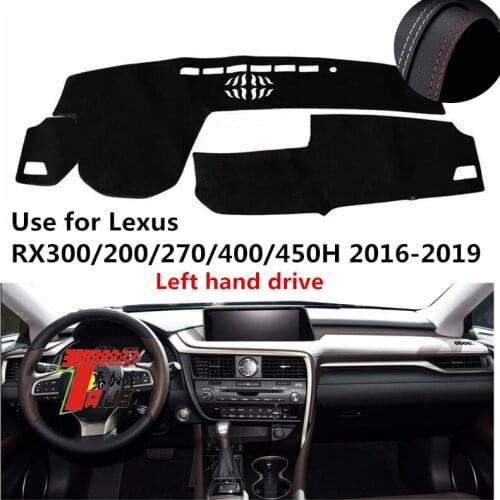 TAIJS Factory protective Leather Car Dashboard Cover For Lexus RX300/200/270/400/450H 2016 2017 20182019 Left hand drive