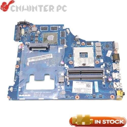 NOKOTION NEW VIWGP GR LA-9631P For lenovo ideapad G500 15.6 inch laptop motherboard SLJ8C HM76 DDR3 HD 8570M 2G support i3 i5 i7