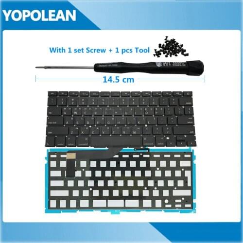 New Korea Korean Keyboard + Backlight For Macbook Pro 15" Retina A1398 2012 2013 2014 2015