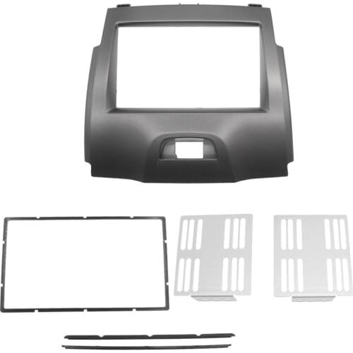 Good 2Din Fascia For Chevrolet TraiBlazer Isuzu D-Max Holden Colorado Radio DVD Stereo Panel Dash Mount Install Trim Kit Frame