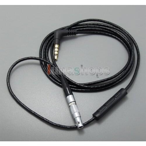 With Mic Remote Cable For AKG K812 K872 Reference Headphone Headset Earphone LN004996