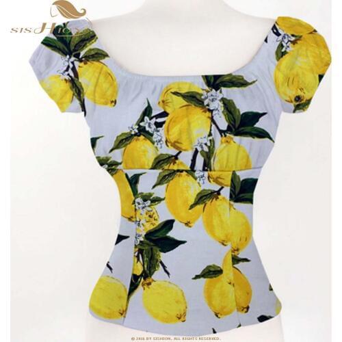 Блузки с принтом Sishion China At AliExpress