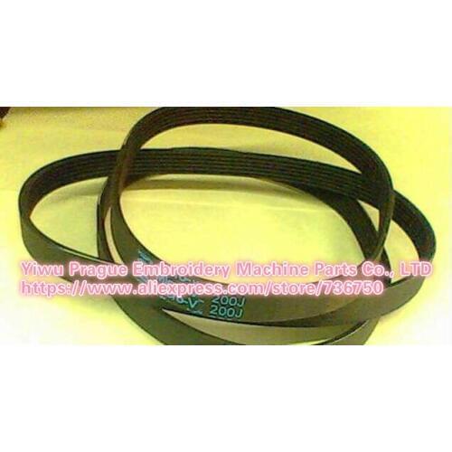 1 piece Original Japan Main Driving Belt 03100700UH80 200J (PJ508) 10 ribs for SWF embroidery machine spare parts store 736750