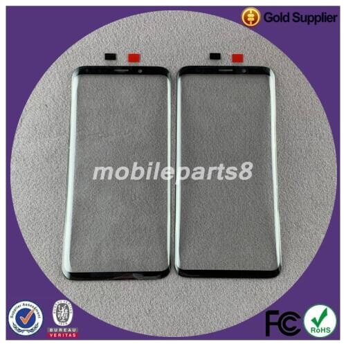 10pcs/lot Free shipping Screen outer Glass for samsung S9plus S8 note8 note9 note5 Front Glass Replacement OEM quality