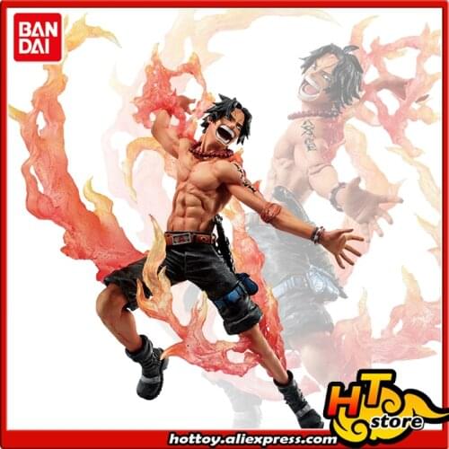 100% Original BANDAI SPIRITS ICHIBANSHO Collection Figure - Portgas D. Ace Battle Styling From "ONE PIECE"