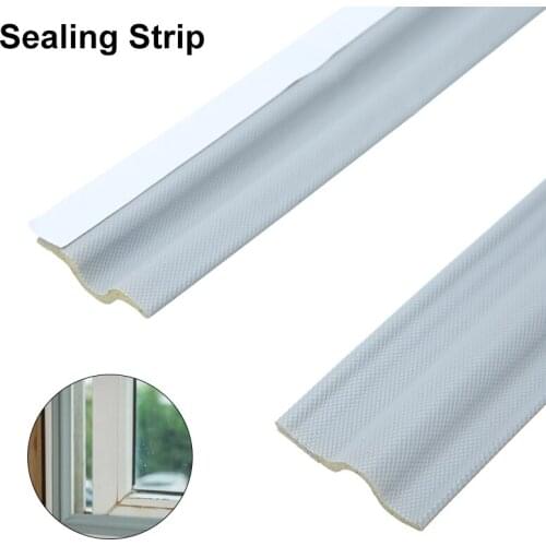 2M Draught Excluder Self-adhesive Door Sealing Strips Self Adhesive Window Foam Wind Waterproof Dustproof Sound Insulation Tools