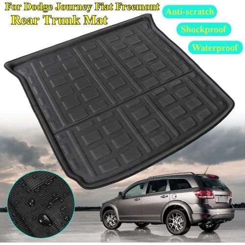 2 Style Rear Cargo Liner Boot Terrain for Dodge Journey for Fiat Freemont Seat Models 2009-2018 5&7 Trunk Floor Mat Tray Carpet