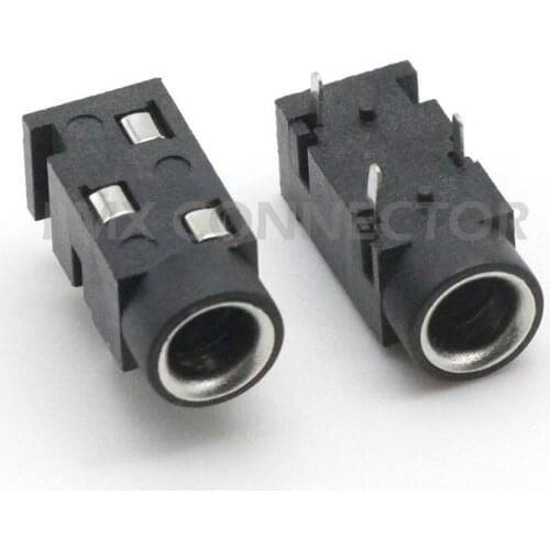 20PCS Audio Jack PJ-320F 3 Pin DIP 3.5mm Stereo Female Headphones Jack Connector