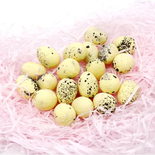 20pcs/Pack White Bird Egg Modelling Polystyrene Styrofoam Ball Kids Gift for Christmas Party Decorations DIY Craft Supplies
