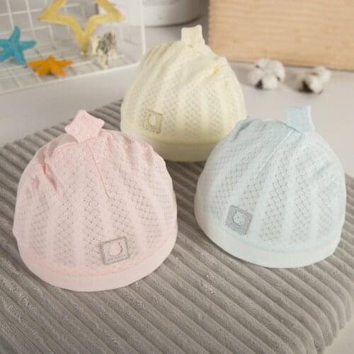 2019 Hot Sale Unisex Baby Caps for Boys Girls Newborn Boy Girls Hats character cute Infant Caps 0-3 Months