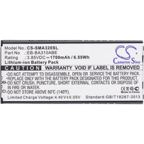 Cameron sino 1700mah battery for SAMSUNG Galaxy A3 2016 Duos LTE LTE SM-A310 SM-A310F/DS SM-A310Y EB-BA310ABE GH43-04562A