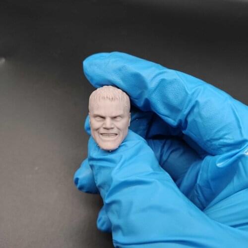 Blank 1/12 Scale Dru-Zod General Head Sculpt Unpainted Fit 6" ML Figure