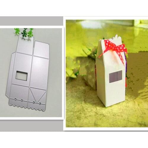 Milk Box Metal Cutting Dies for DIY Scrapbooking Album Paper Cards Decorative Crafts Embossing Die Cuts
