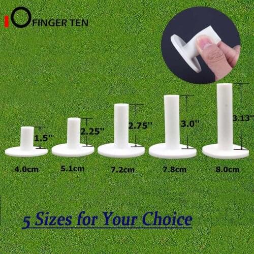 1/3/5 Pcs Professional Durable Rubber Golf Tee Driving Range Tees Ball Holder Set for Indoor Outdoor Practice Mat