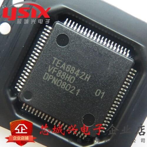 New 1pcs TEA6842H QFP80 Car computer baord driver chips