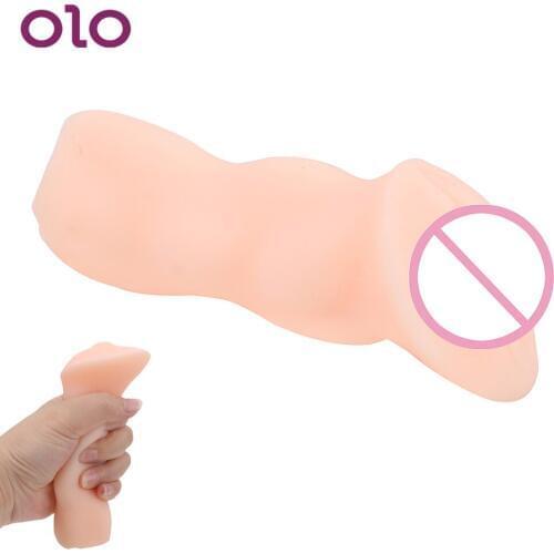 OLO Male Masturbation Artificial Vagina Erotic Soft Tight Pussy Aircraft Cup Sex Toys for Men Adult Products