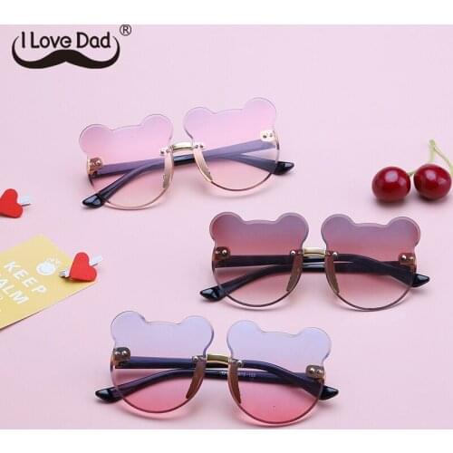 Summer New Baby Sunglasses Cute Cat Ear Kids Children Sun Glass Outdoor Beach Girls Glasses Anti-UA Boys Glasses