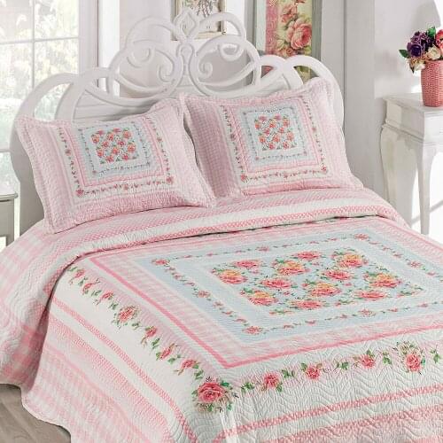 My blanket Destiny Double Personality Quilted Bedspread 100 Microfiber Fabric Easily Ironed Fast Dry Reasonable Price Fast Shipping