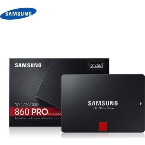 SAMSUNG SSD 860 PRO 256GB 512GB Internal Solid State Disk HDD Hard Drive SATA 3 2.5 HHD for Laptop Desktop PC 1TB 2TB 4TB