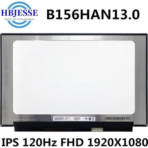 15.6'' Laptop LCD screen 120Hz For MSI GL65 9SDK-080RU B156HAN13.0 Screen FHD 1920*1080 IPS EDP 40Pins