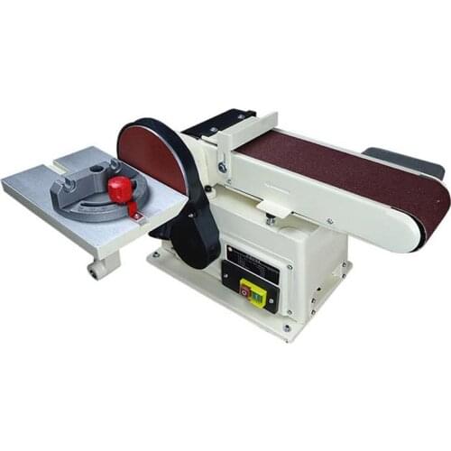 1PC Desktop Polishing Belt Machine Home Multi-function Vertical Sanding Abrasive Belt Polishing Machine Metal Belt Machine 220V