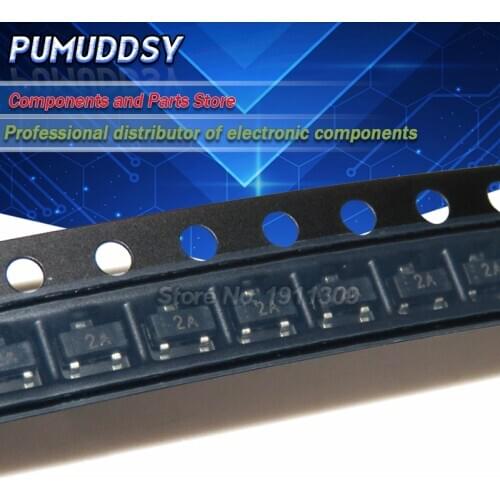 100PCS MMBT3906 2N3906 3906 SOT-23 SMD Transistor IC