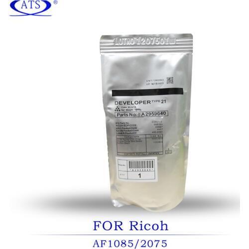1000g Developer Powder Type 21 A2959640 for Ricoh Aficio AF 2075 1085 2075 1105 2090 2105 compatible Copier Spare Parts Copier