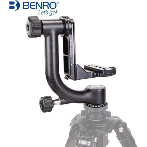 Benro GH5C GH2C Gimbal Head Carbon Fiber Gimbal Heads For Benro Tripod GH2 Gimbal Heads Max Loading 25kg DHL Free Shipping