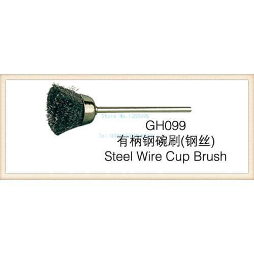 FREE SHIPPING 50pcs Steel Wire Cup FG2.35mm, Polishing Brush GH099, jewellery tools, goldsmith tool, fast delivery time, best se