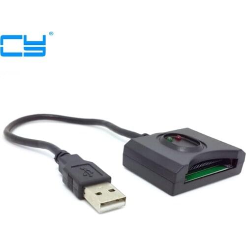 ExpressCard Express Card 34MM USB 2.0 usb2.0 to ExpressCard Adapter for Laptop Computer PC with LED and DC Power Jack