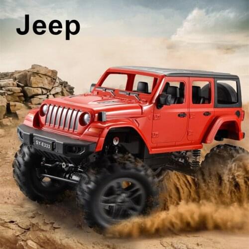 JTY Toys 1:14 Wrangler RC Car Remote Control Pickup Truck 4x4 Bigfoot Radio Off-Road Vehicle Waterproof Car Toy For Children