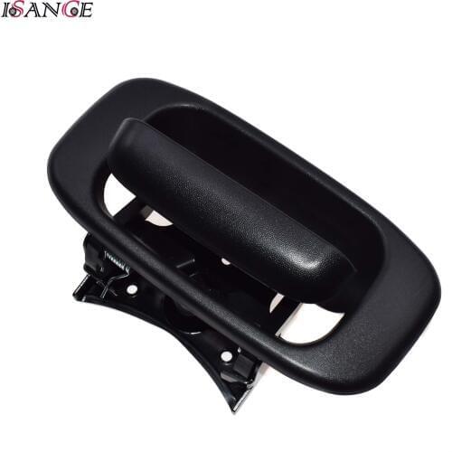 ISANCE Door Handle & Bezel TailGate Liftgate Latch For GMC Sierra Chevrolet Silverado 1500 2500 3500 1999 2000 2001 2002-2007