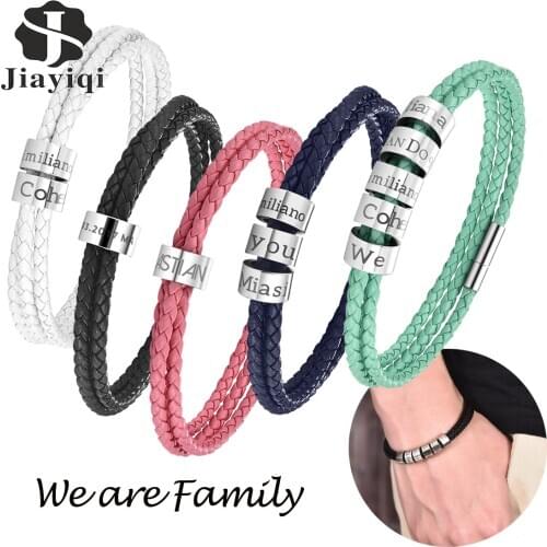 Jiayiqi Engraved Bracelets